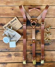Load image into Gallery viewer, Southerner Genuine Leather Suspenders
