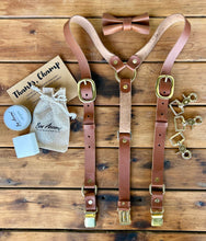 Load image into Gallery viewer, Buffalo Bill Genuine Leather Suspenders
