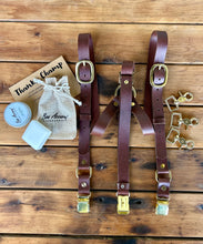 Load image into Gallery viewer, Buffalo Bill Genuine Leather Suspenders
